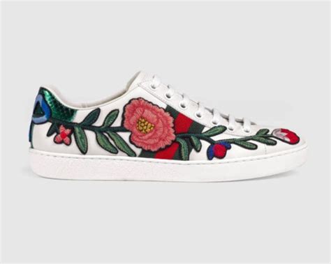 gucci shoes with roses